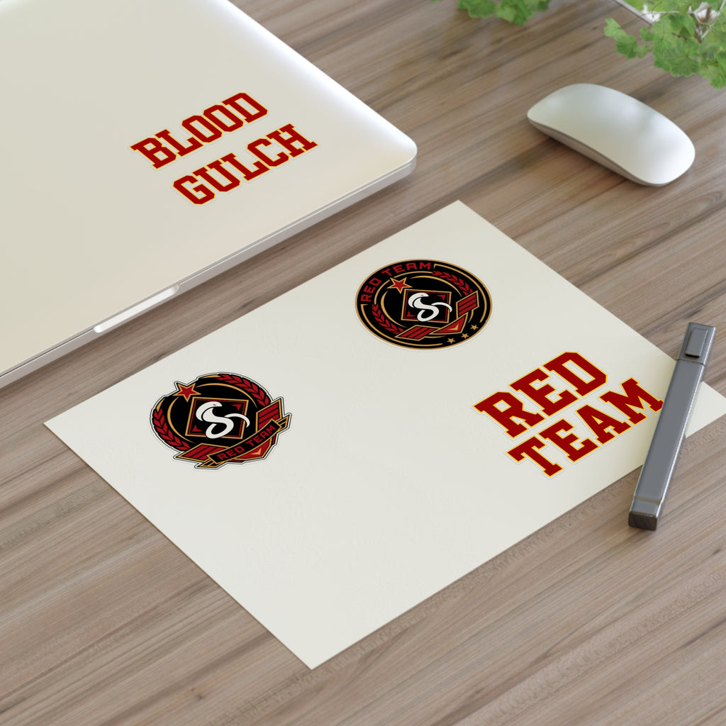 Blood Gulch Red Team Sticker Sheet