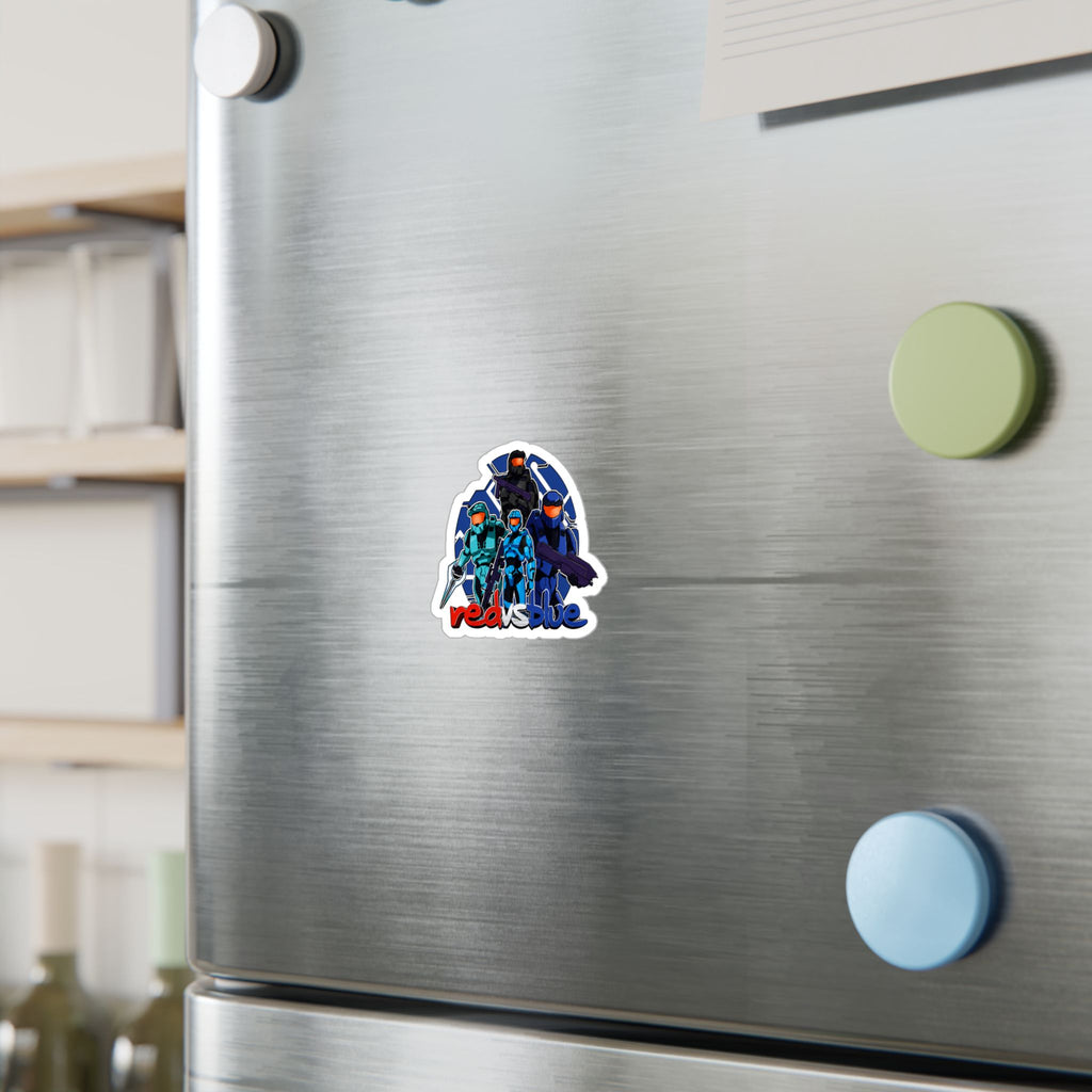 Red vs Blue Blue Team  Vinyl Sticker
