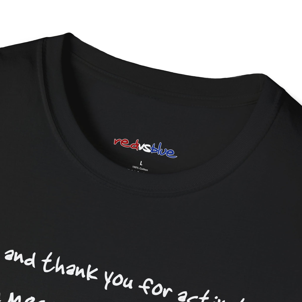Sheila The Tank - Red Vs Blue Tee