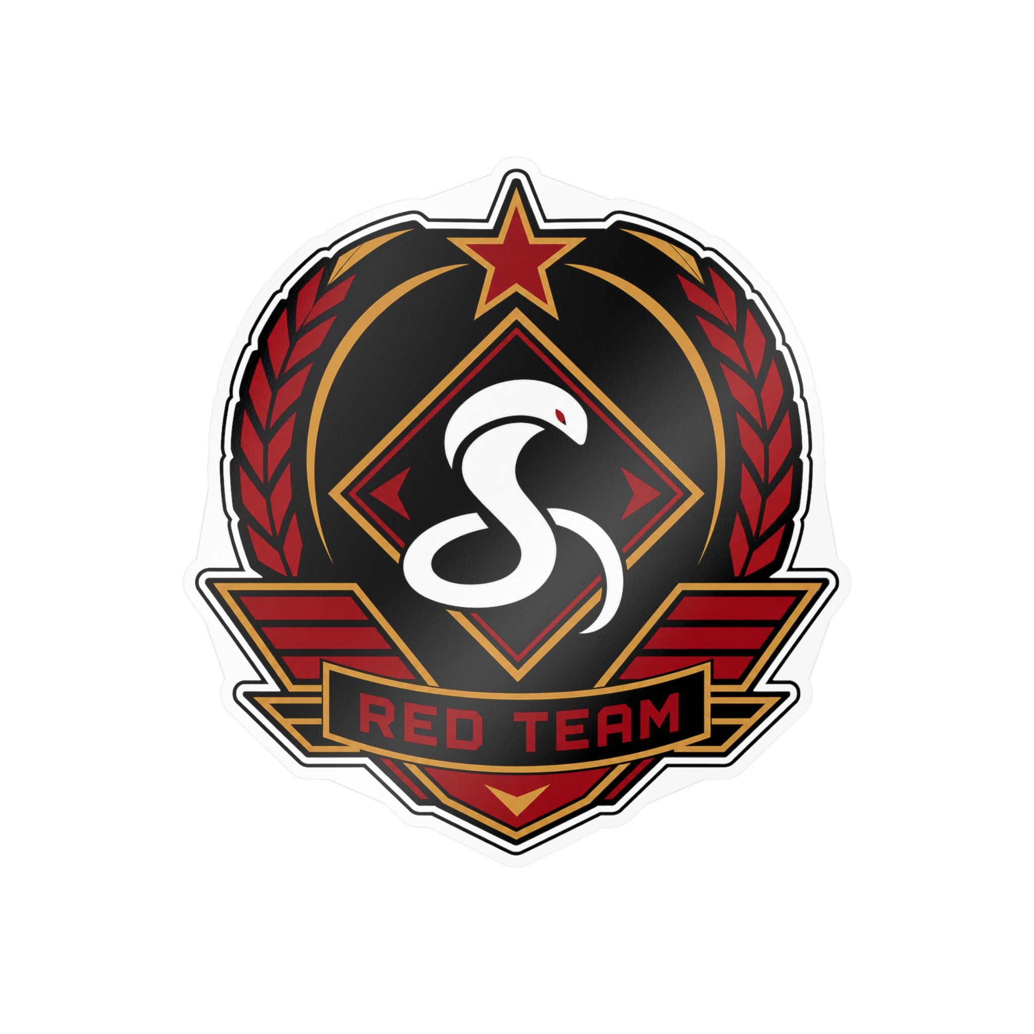 Red Team Tactical Emblem Vinyl Sticker