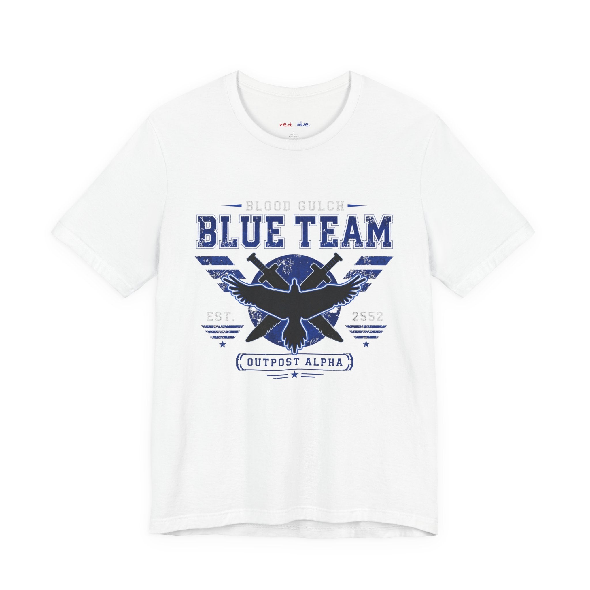 Blood Gulch Blue Team - Jersey Tee