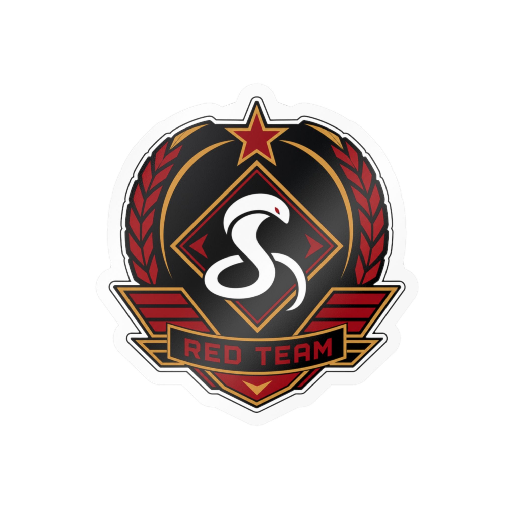Red Team Tactical Emblem Vinyl Sticker