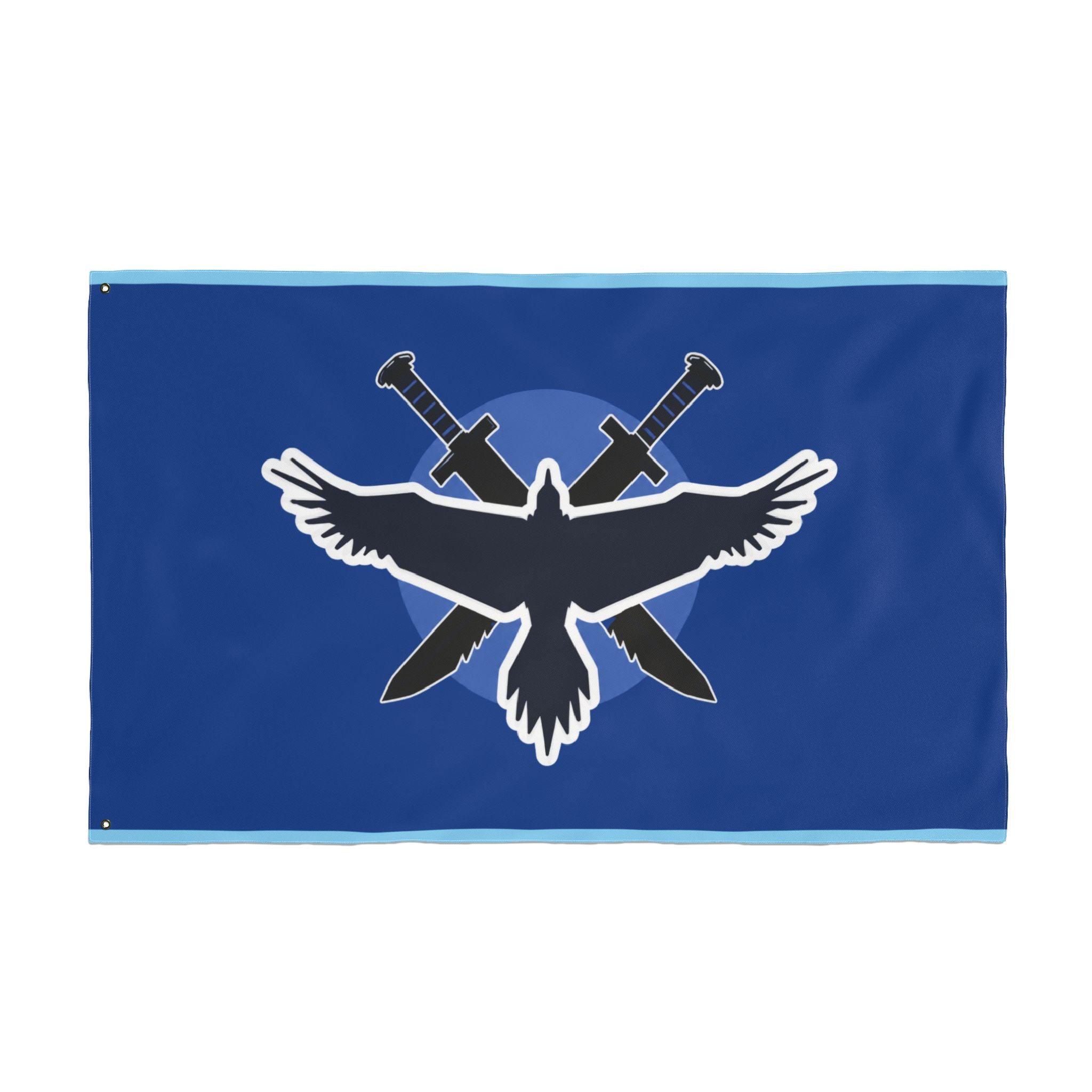 Blue Army Double-Sided Flag