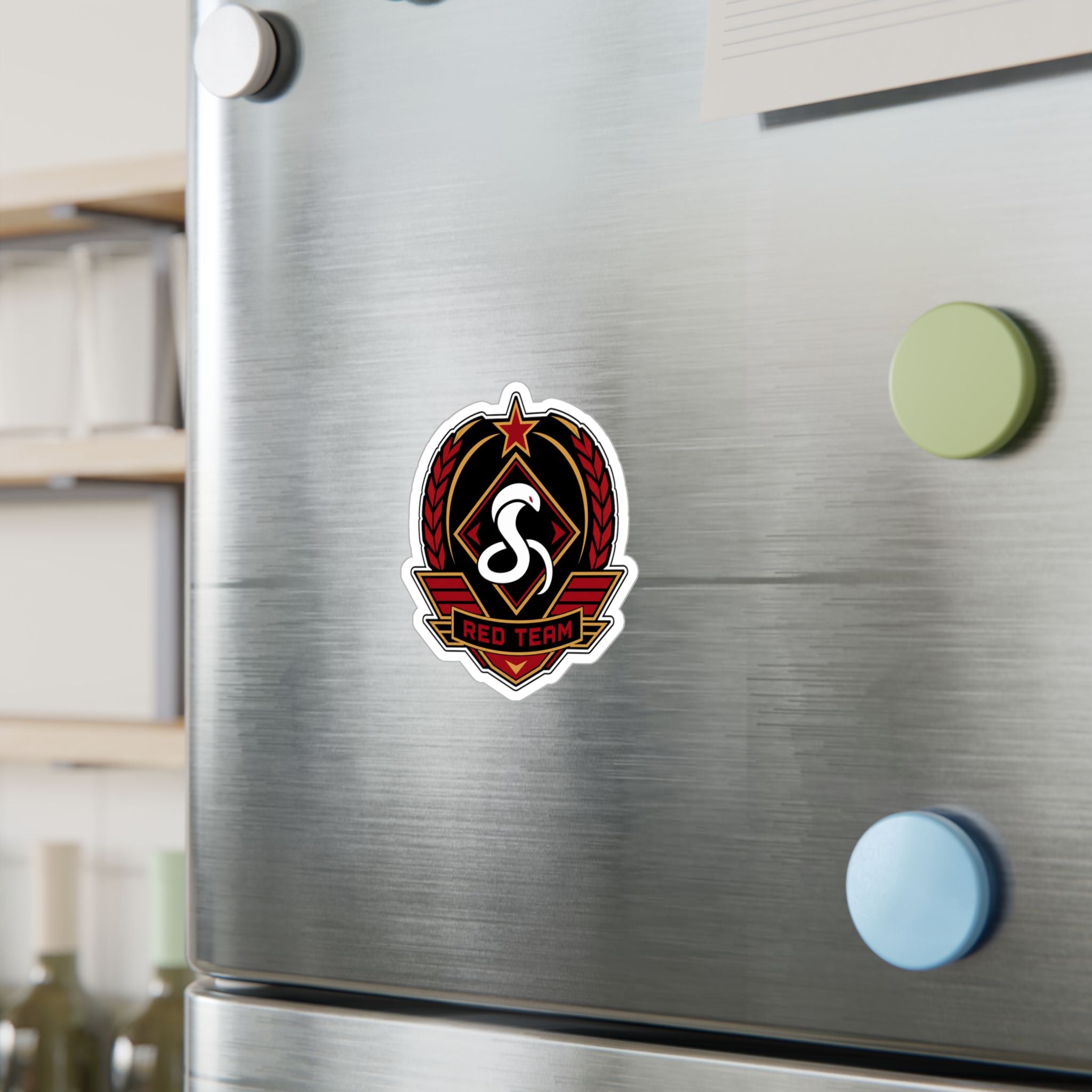 Red Team Tactical Emblem Vinyl Sticker