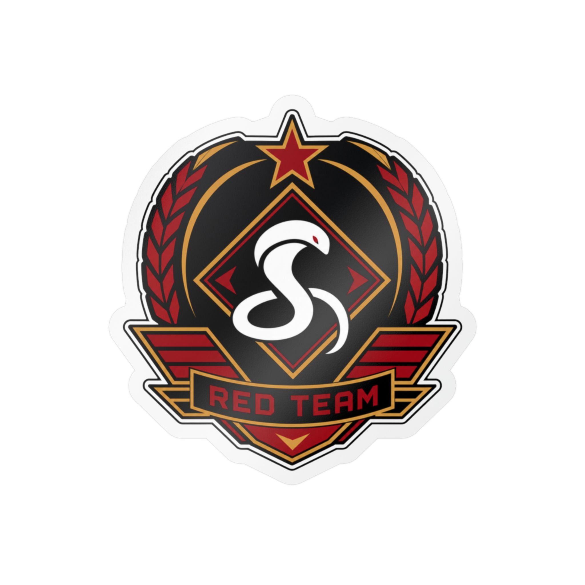 Red Team Tactical Emblem Vinyl Sticker