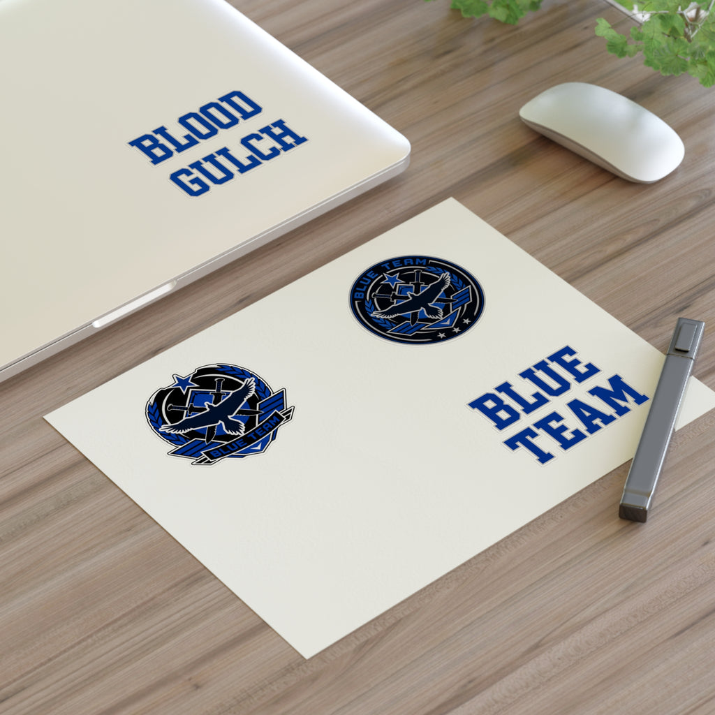 Blood Gulch Blue Team Sticker Sheet