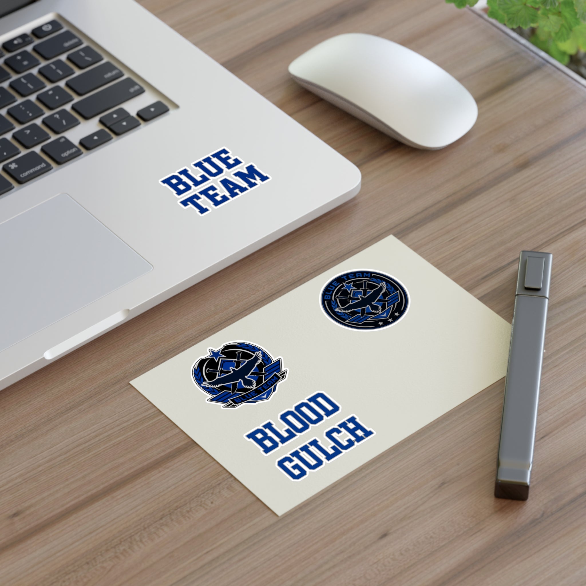 Blood Gulch Blue Team Sticker Sheet