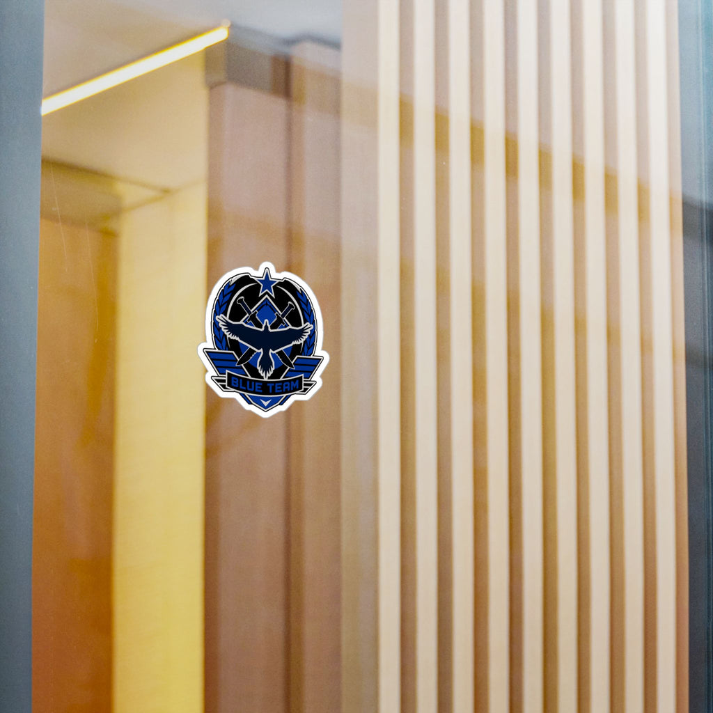 Blue Team Tactical Emblem Vinyl Sticker