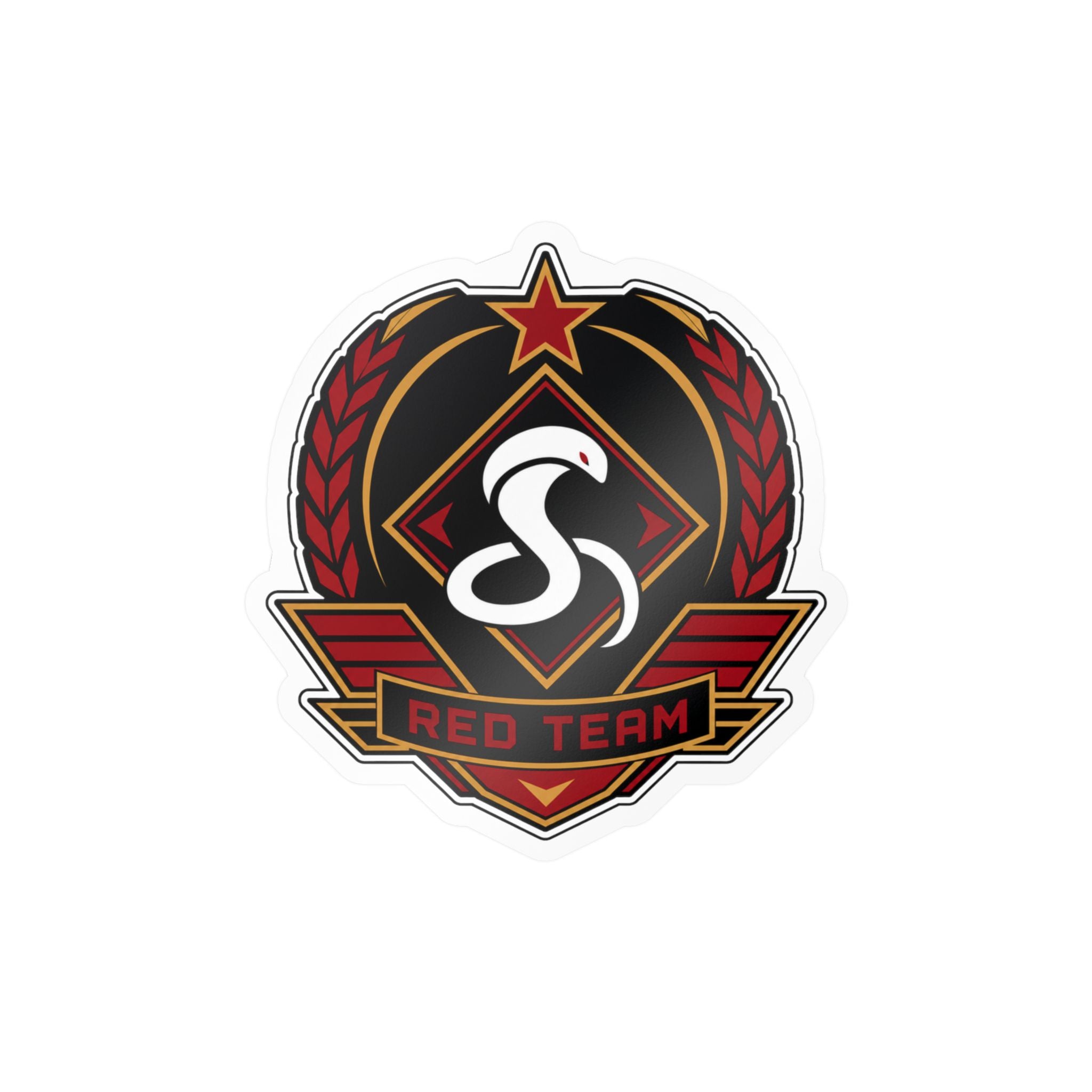 Red Team Tactical Emblem Vinyl Sticker