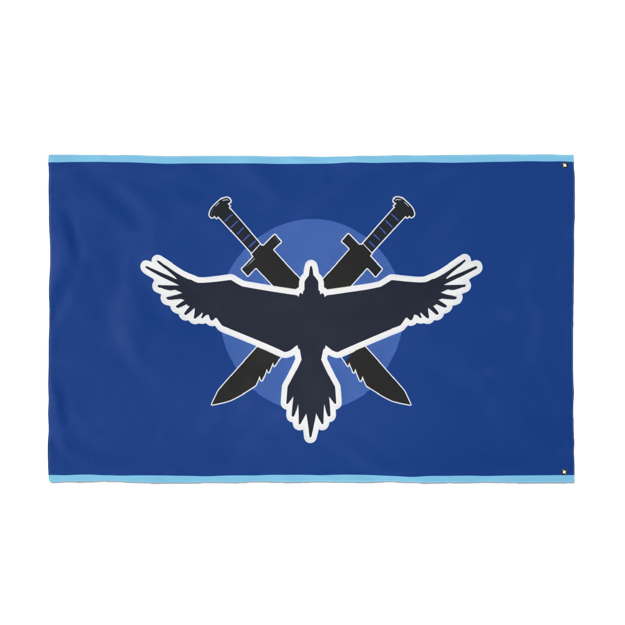 Blue Army Double-Sided Flag