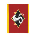 Red Team Flag Inspired Blanket