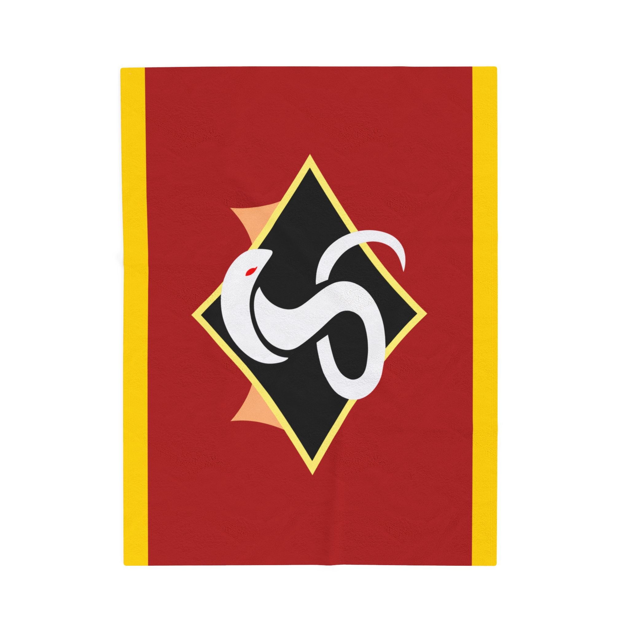 Red Team Flag Inspired Blanket