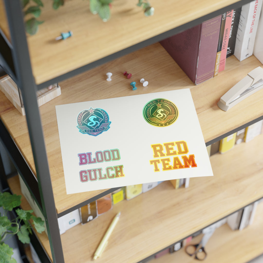 Blood Gulch Red Team Sticker Sheet