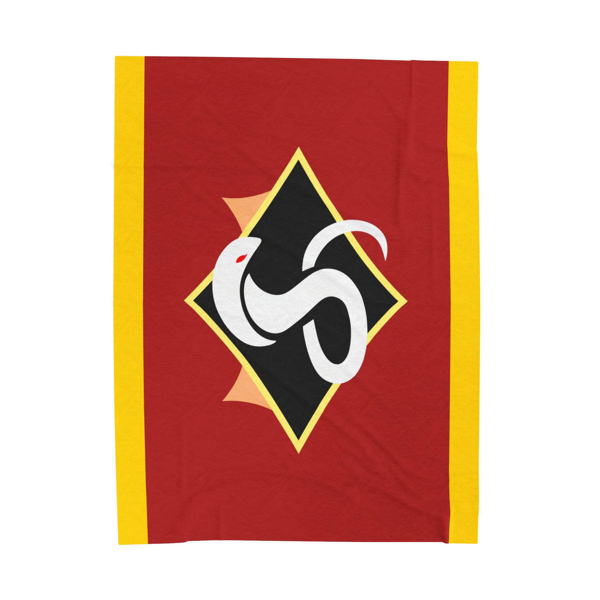 Red Team Flag Inspired Blanket