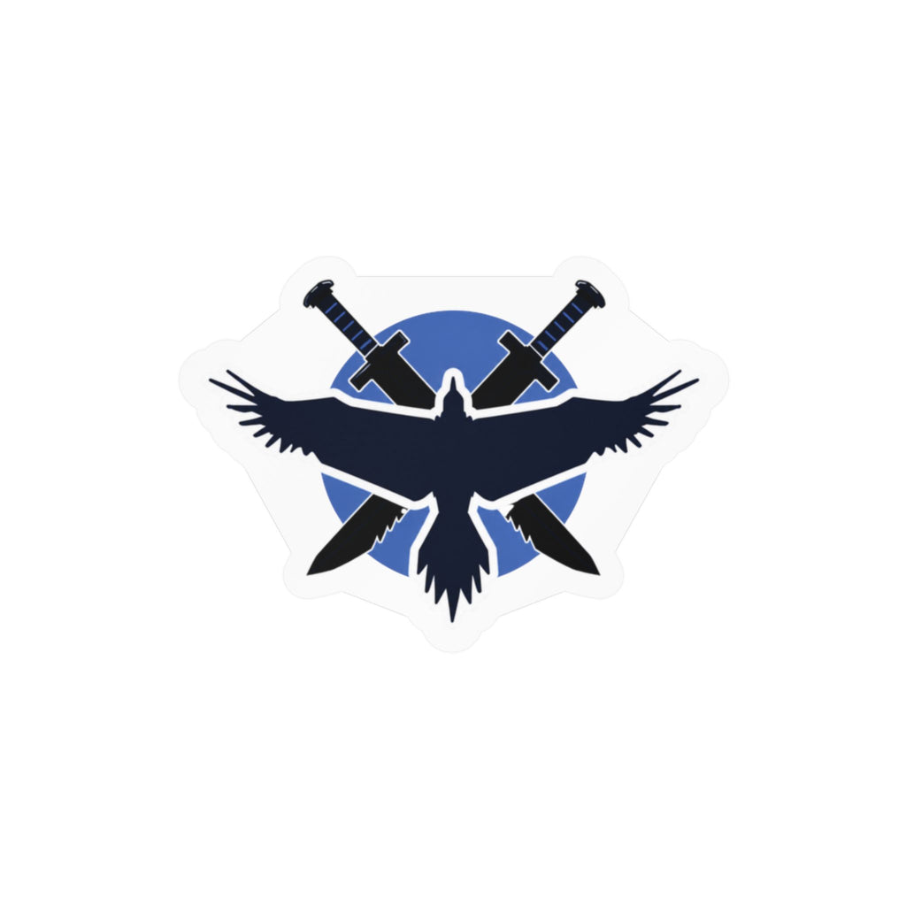Blue Army Emblem Vinyl Decal