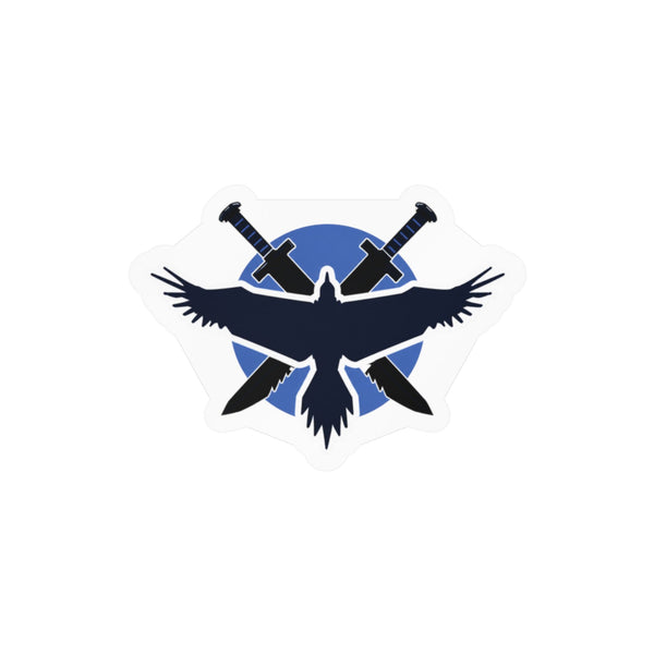 Blue Army Emblem Vinyl Decal