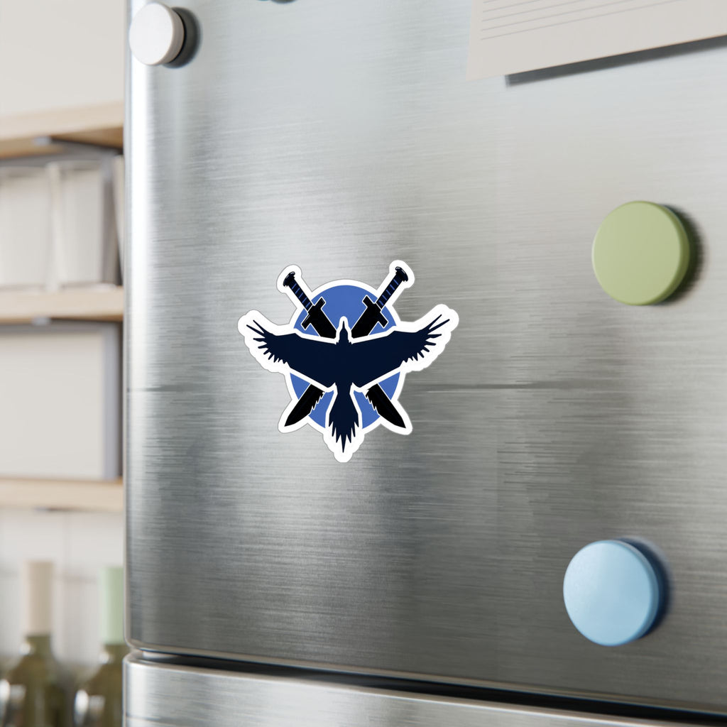 Blue Army Emblem Vinyl Decal