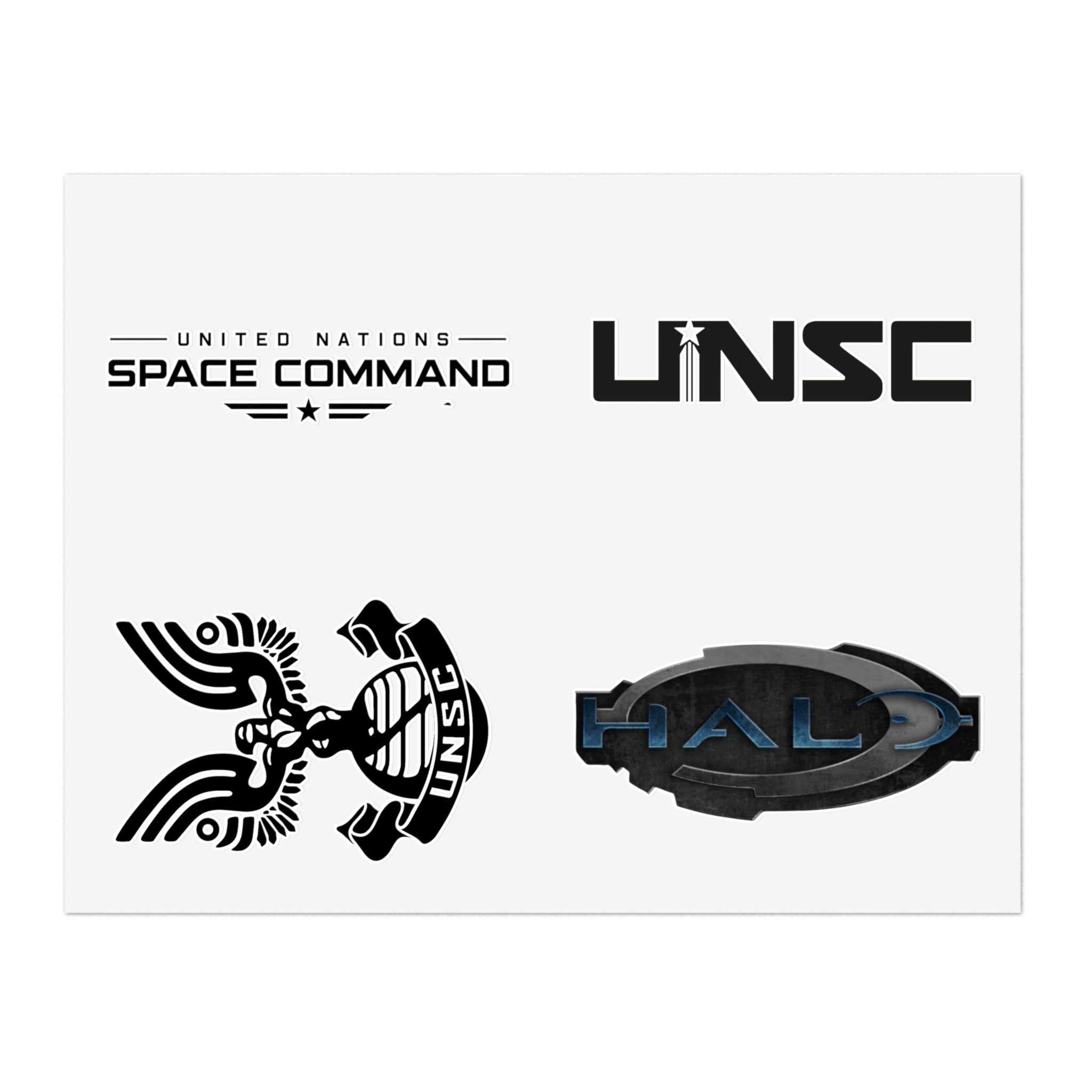 UNSC Sticker Sheet