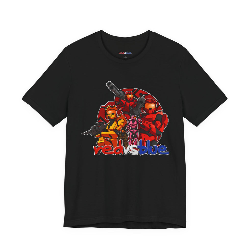 Red vs Blue Red Team Jersey Tee