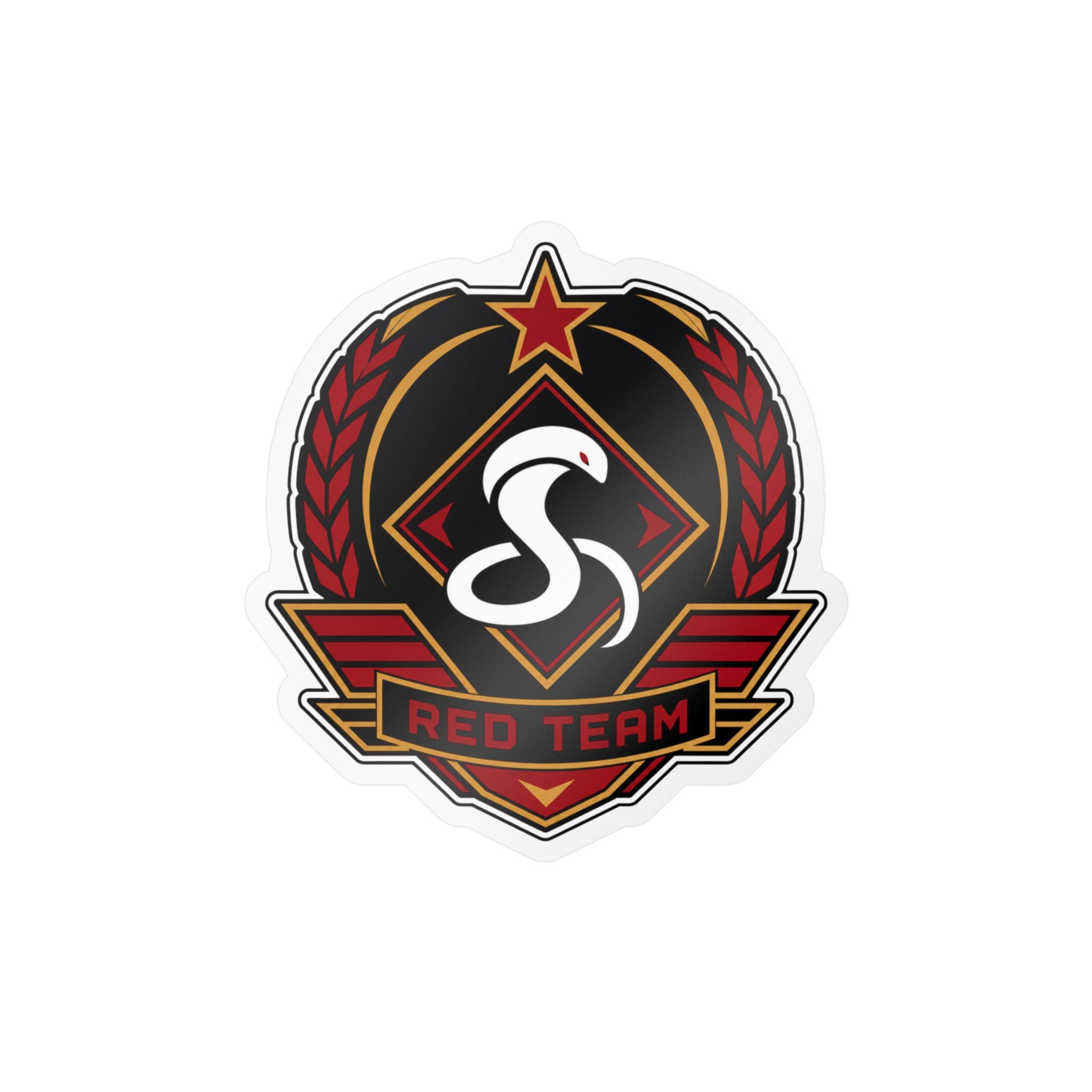 Red Team Tactical Emblem Vinyl Sticker