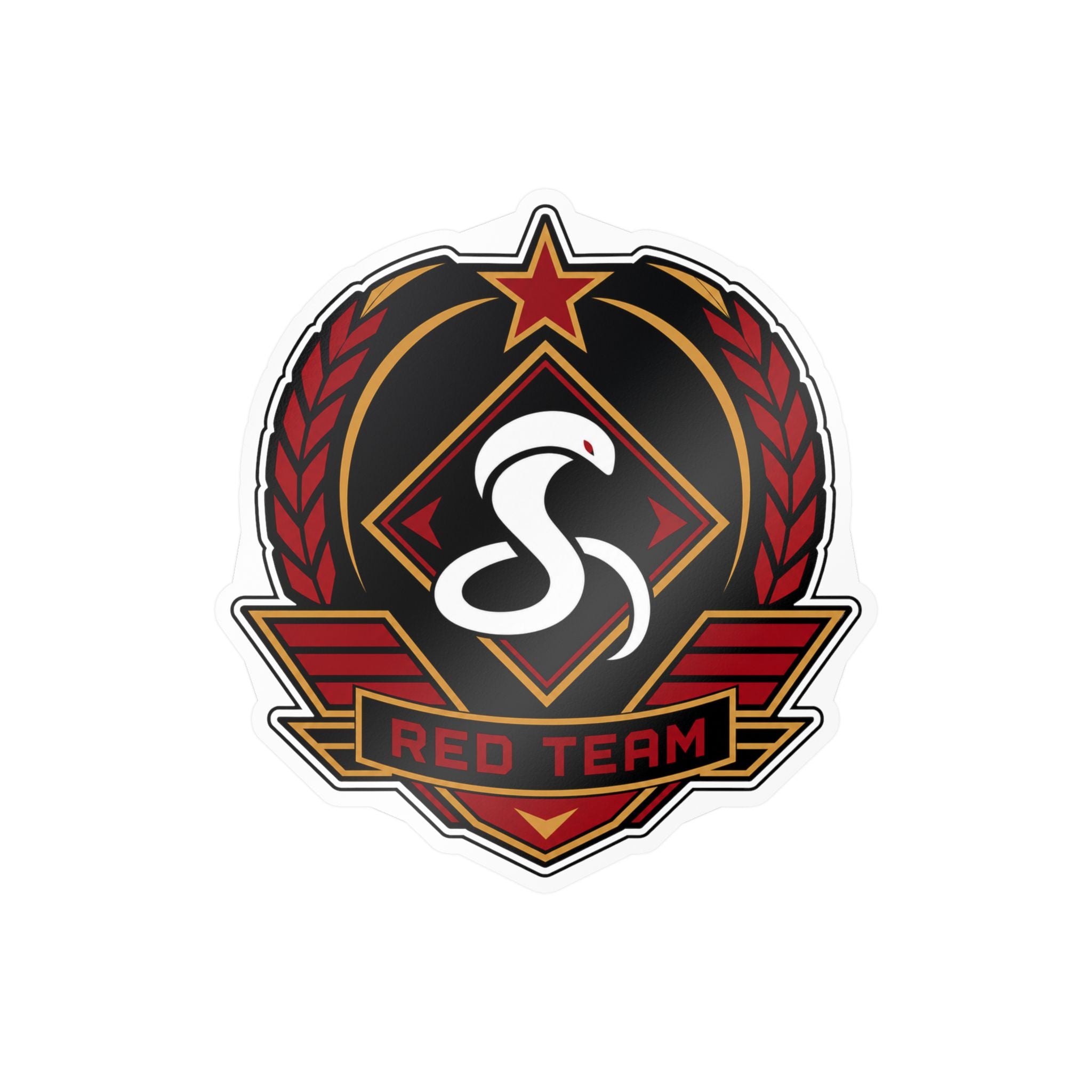 Red Team Tactical Emblem Vinyl Sticker