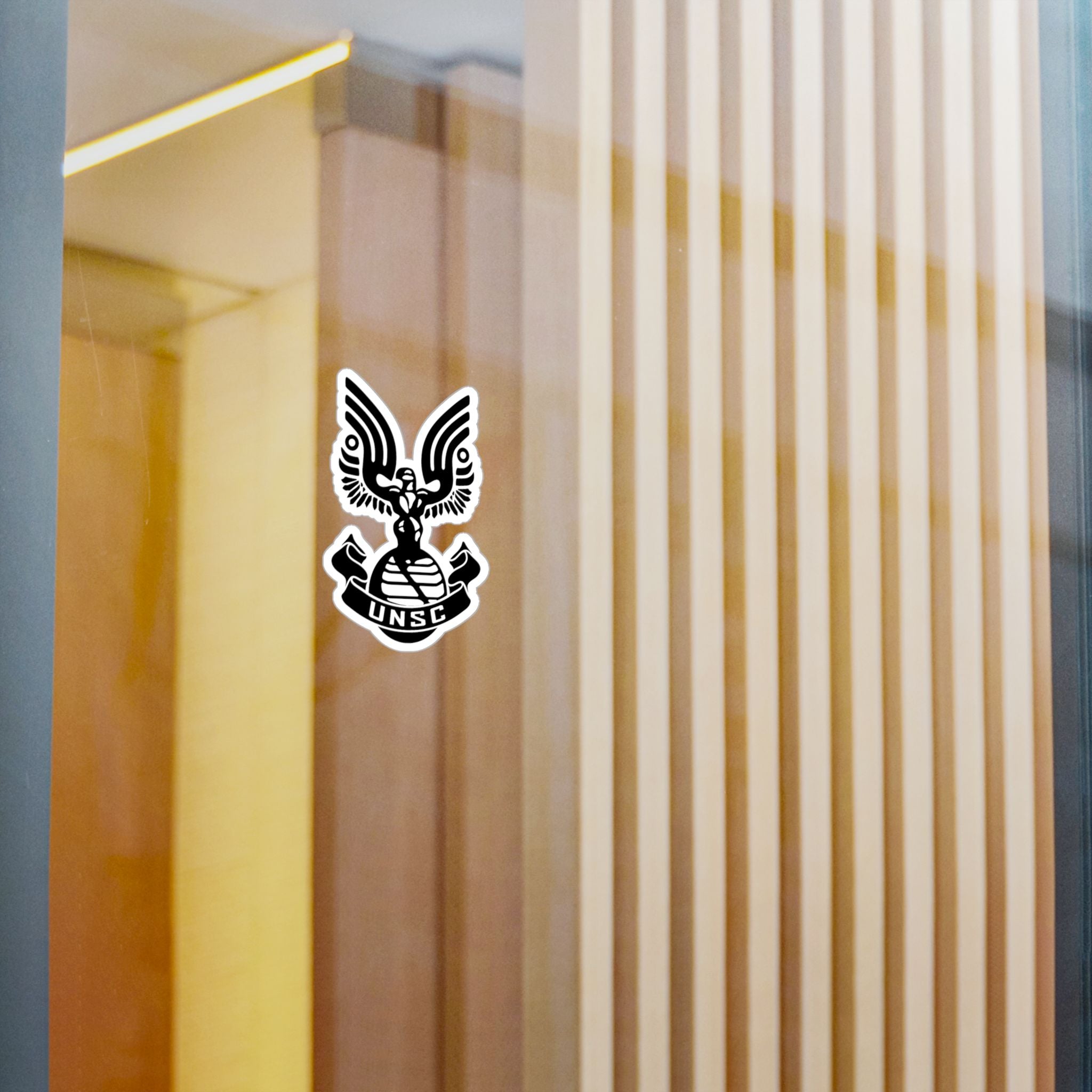 UNSC Emblem Vinyl Kiss‑Cut Decal