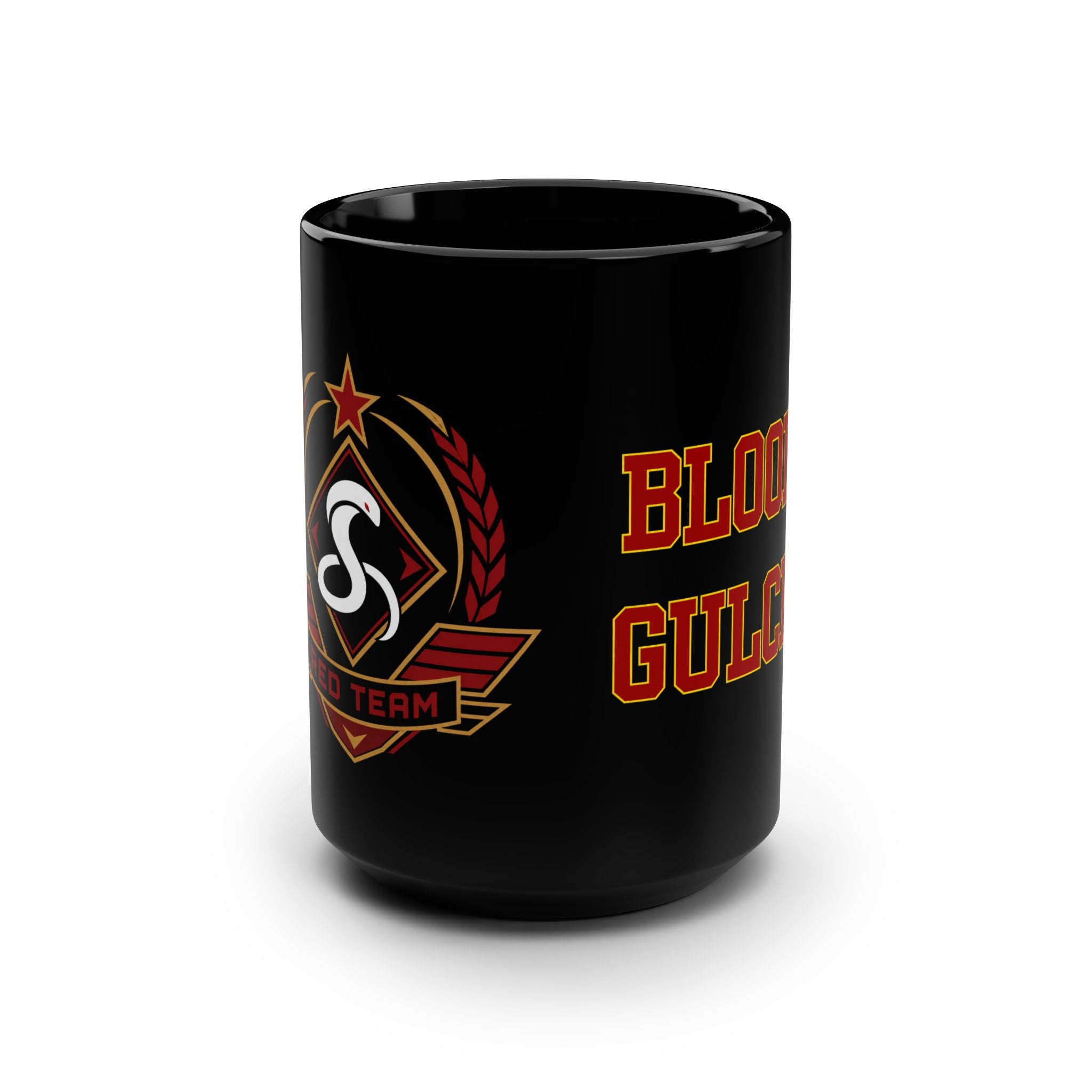 Blood Gulch Red Team Black 15 Oz Mug