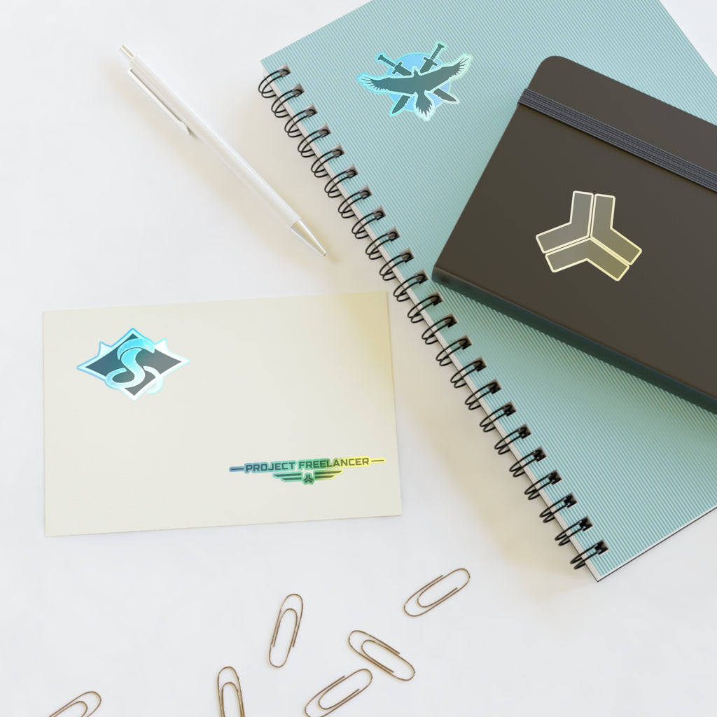 Red Vs Blue Faction Emblem Sticker Sheet