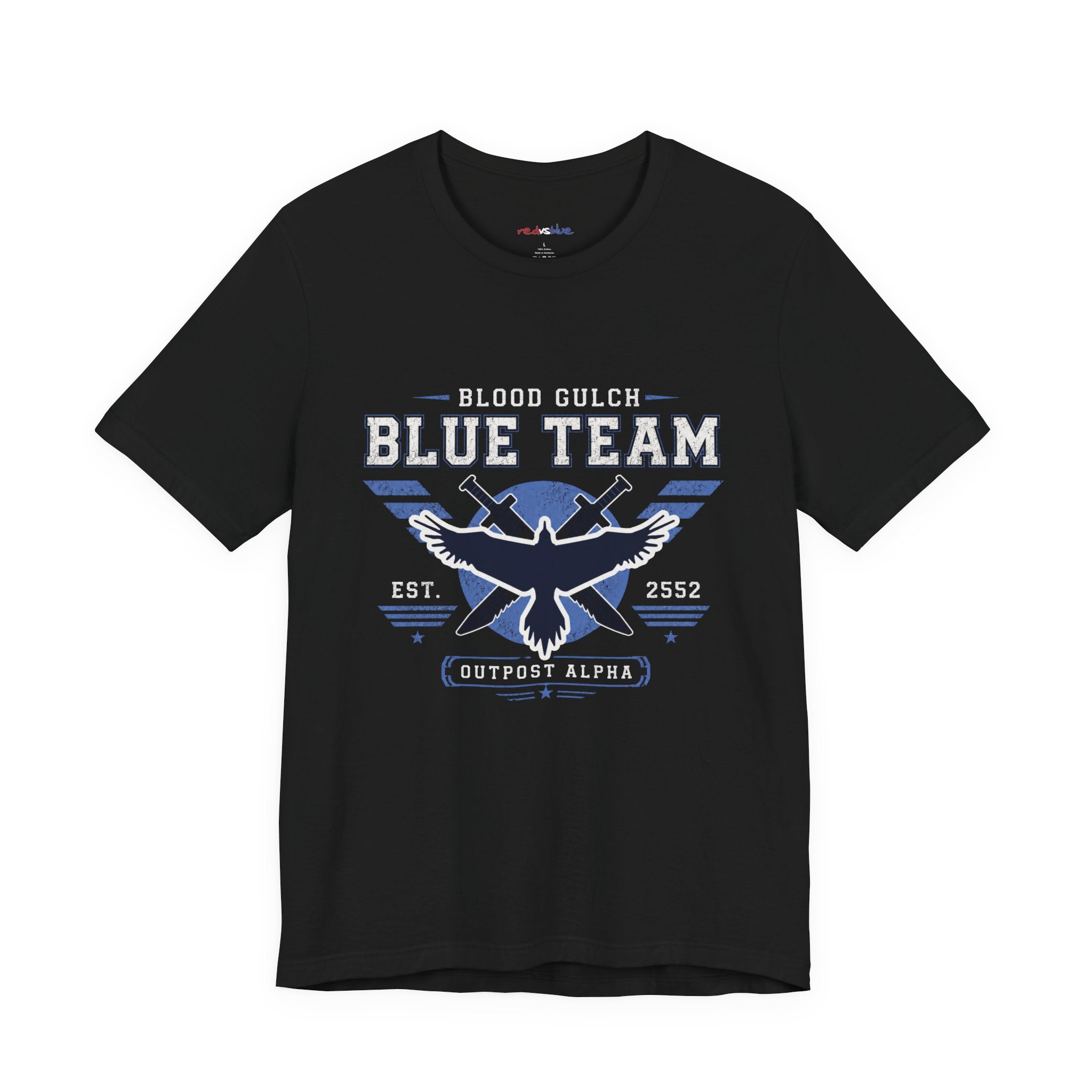 Blood Gulch Blue Team - Jersey Tee