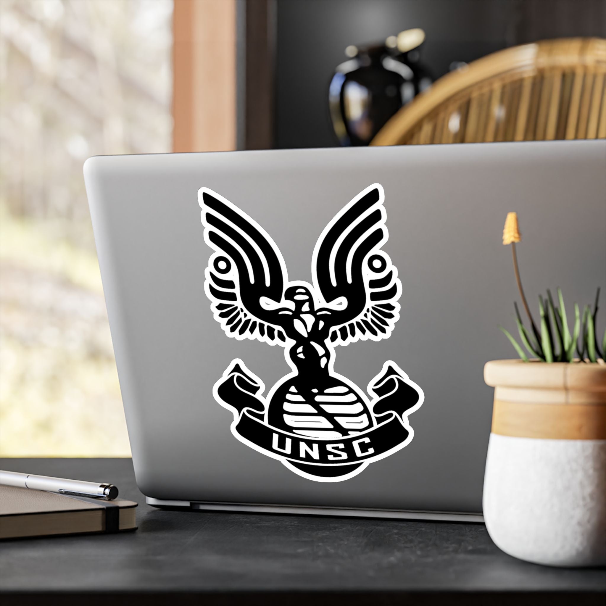 UNSC Emblem Vinyl Kiss‑Cut Decal