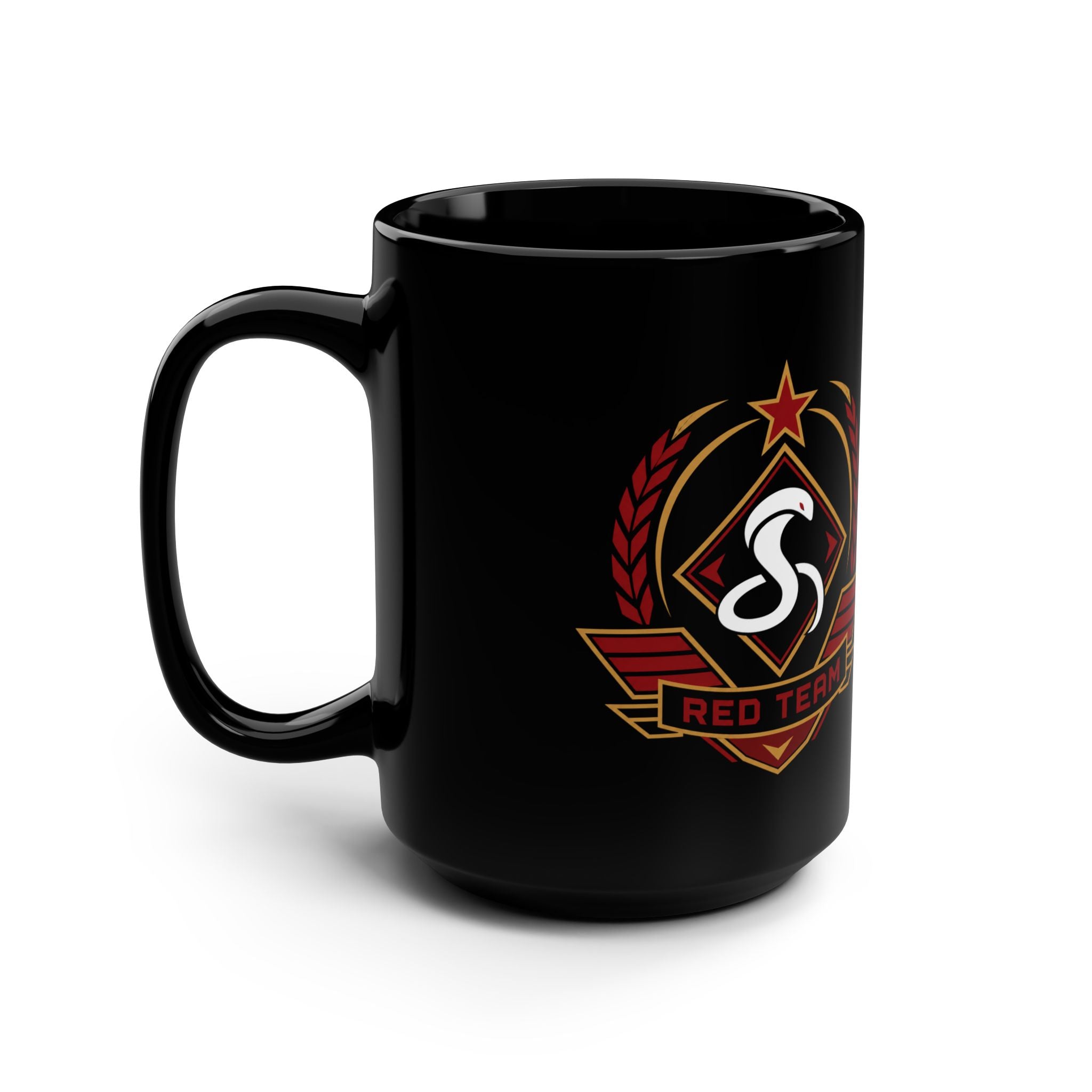 Blood Gulch Red Team Black 15 Oz Mug
