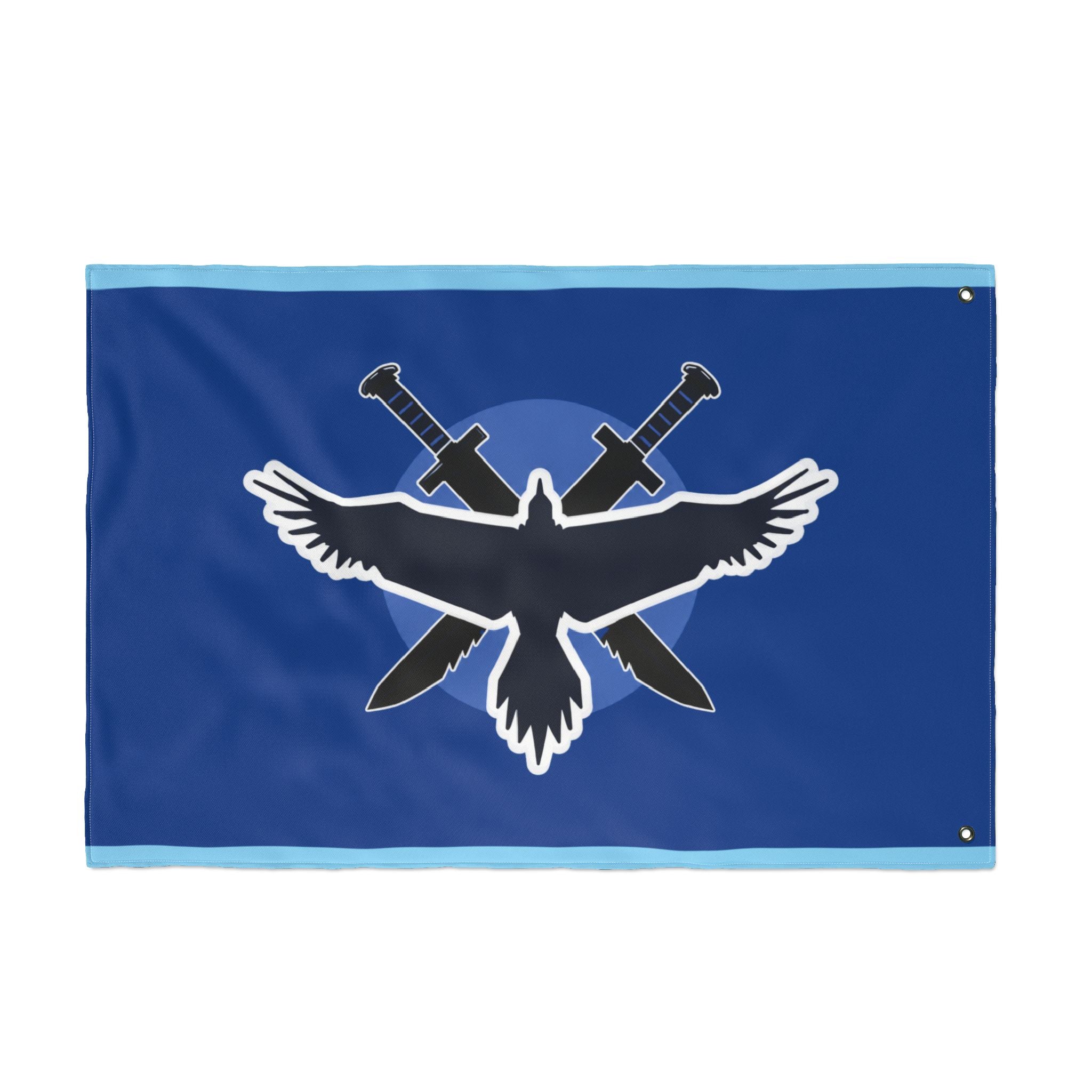 Blue Army Double-Sided Flag